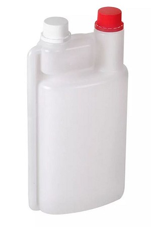 Produktbild: Doppelhals Dosierflasche 1l