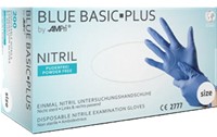 Produktbild: Einmalhandschuhe Nitril puderfrei blau M 200 Stück