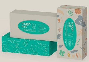 Produktbild: Everyday Tücher Box 4lg weiß RC MachMit Pure 100 Tücher
