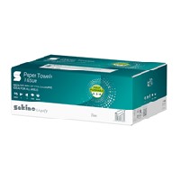 Produktbild: Falthandtuch 2lg hochweiß ZS liquify N-Falz 20,6x24cm 3750 Blatt