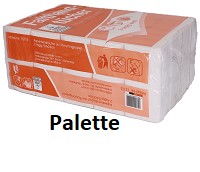 Produktbild: Falthandtuch 2lg weiß RC V-Falz 24x23cm 32 Pack (Palette)