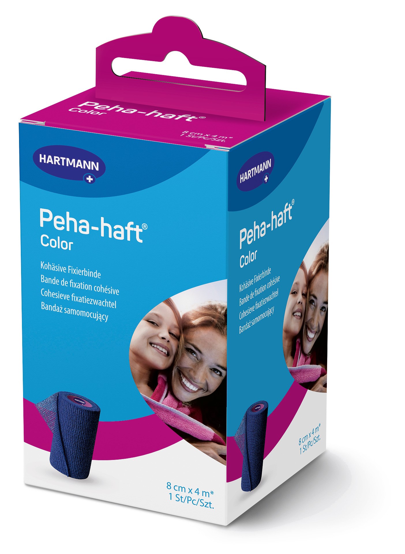 Produktbild: Hartmann Peha Haft Color blau 20x 8cmx4m (Karton)