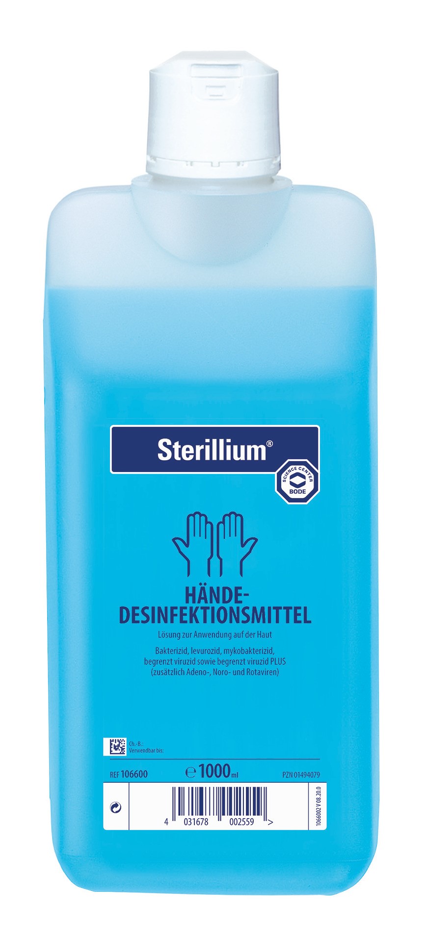 Produktbild: Hartmann Sterillium 10x1000ml (Karton)