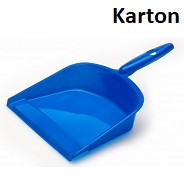 Produktbild: Kehrschaufel ohne Lippe aus Kunststoff 20 Stück (Karton)