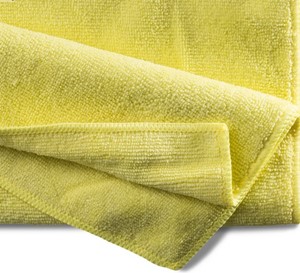 Produktbild: Microfasertuch Stretch Economy gelb 38x38cm