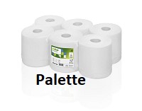 Produktbild: Papierrolle 2lg hochweiß RC satino comfort 40 Pack (Palette) (SH)