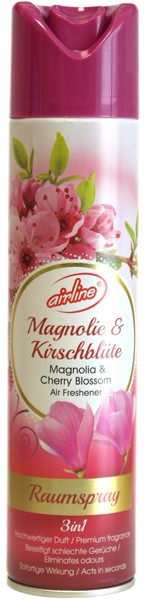 Produktbild: Raumspray Magnolie & Kirschblüte 12x300ml (Karton)
