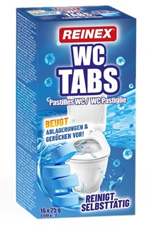 Produktbild: Reinex WC Reinigertabs 16 Stück