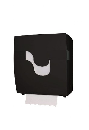 Produktbild: TEMCA Papierrollenspender Celtex Autocut schwarz 