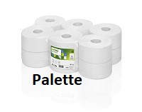 Produktbild: Toilettenpapier 2lg hochweiß RC Jumbo satino comfort 40 Pack (Palette)