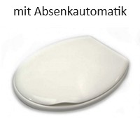 Produktbild: Toilettensitz mit Deckel aus Kunststoff ASA