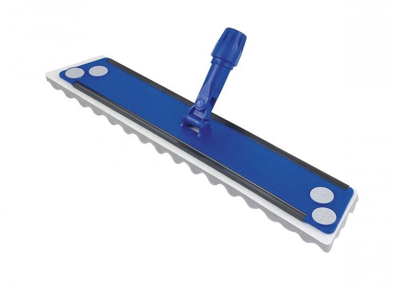 Produktbild: Trapezwischer mit Stielaufnahme blau 57 cm 