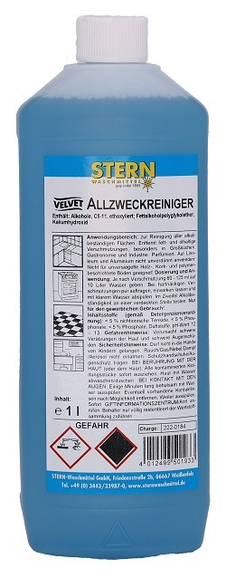 Produktbild: Velvet Allzweckreiniger A 1l