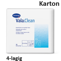 Produktbild: Hartmann Vala Clean eco 4 lagig 20x30 Tücher (Karton)