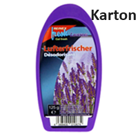 Produktbild: Reinex Lufterfrischergel Lavendel 12 Stück (Karton)