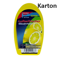 Produktbild: Reinex Lufterfrischergel Lemon 12 Stück (Karton)