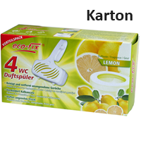 Produktbild: WC Einhänger mit Duftstein Lemon 12 Pack (Karton)