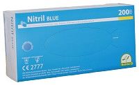 Einmalhandschuhe Nitril puderfrei  blau XL 200 Stück