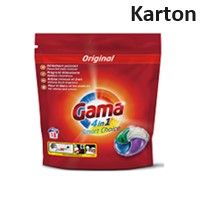 GAMA Vollwaschmittel Pods Karton shop