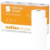 Küchenrolle 3lg hochweiß RC Satino HiCycle 4x64 Blatt 201438 shop