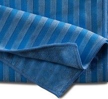 Microfasertuch Borstenstreifen blau 40x40cm shop