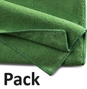 Microfasertuch Professional Premium grün 40x40cm 20 Tücher (Pack)