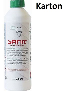 Sanit Urinsteinenlöser 12x500ml (Karton)