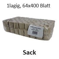 Toilettenpapier 1lg grau RC 64x400 Blatt