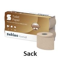 Toilettenpapier 2lg soft beige RC satino