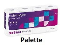 Toilettenpapier 3lg hochweiß ZS satino p