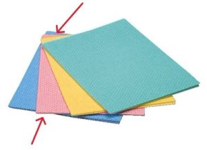 VILEDA Microfasertuch GP Plus Cloth rot 