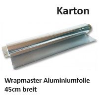 Wrapmaster Aluminiumfolie lose 150m 45cm